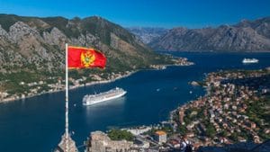 Montenegro Passport Kotor bay bird's eye view
